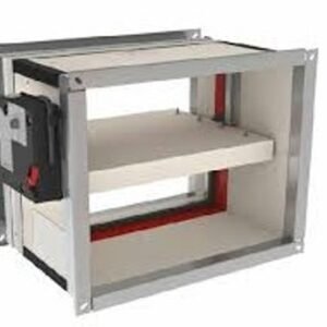 Clapet coupe-feu rectangulaire