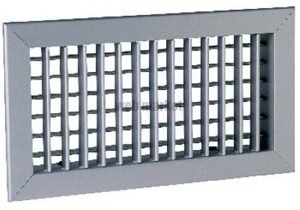 Grille double déflexion