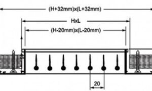 Grille simple déflexion