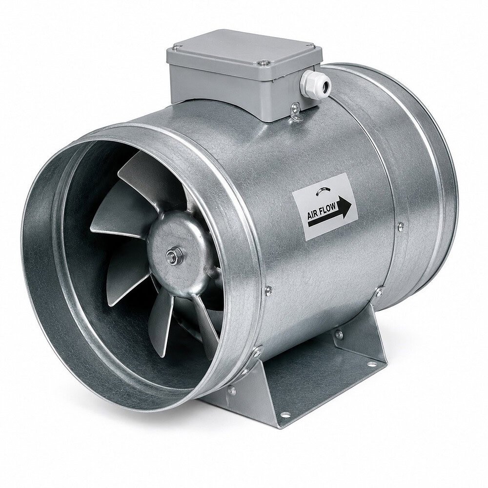 Ventilateur de Gaine Métallique
